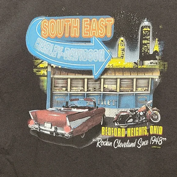 Harley-Davidson Black T-shirt - Picture 5 of 5